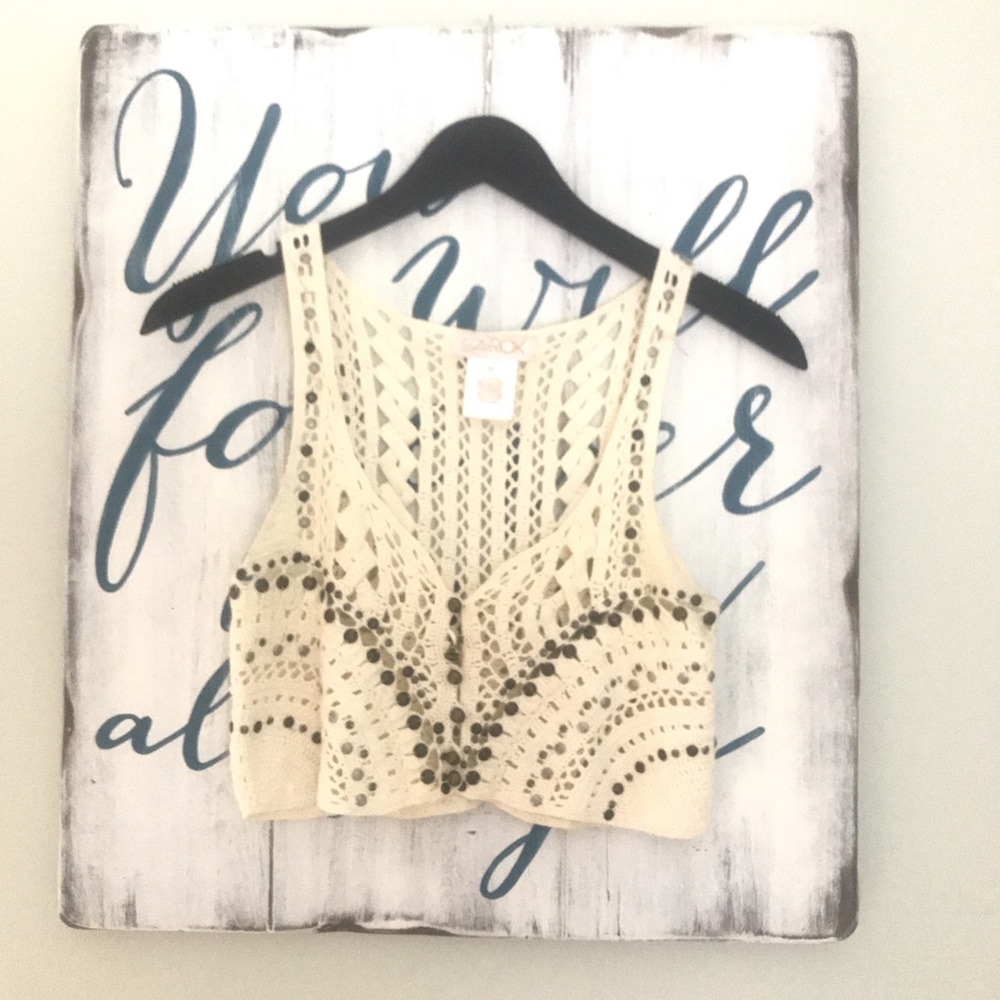 LaRok crochet top size XS